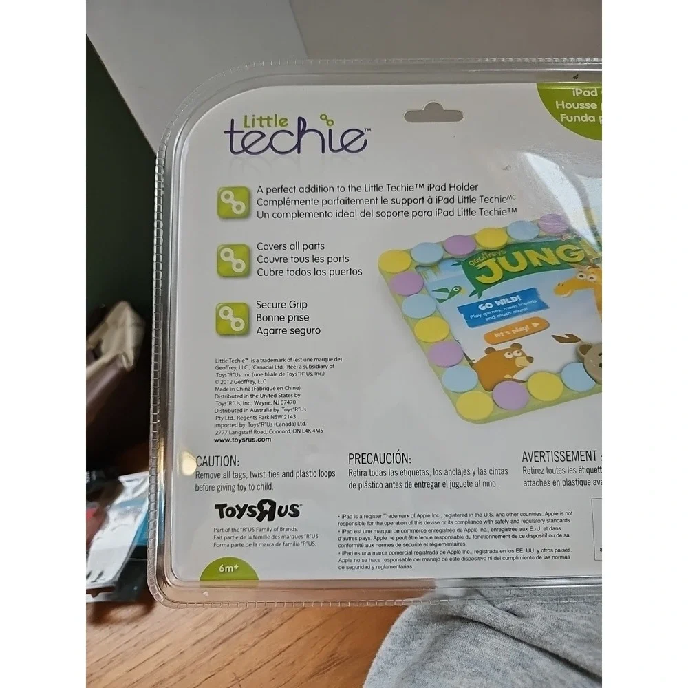 BRAND NEW! COLORFUL Childproof IPAD COVER‎ LITTLE TECHIE FITS iPad 2 & iPad 3